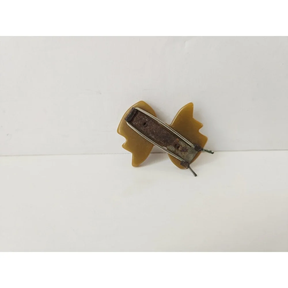 Vintage Bakelite barrette clip pin